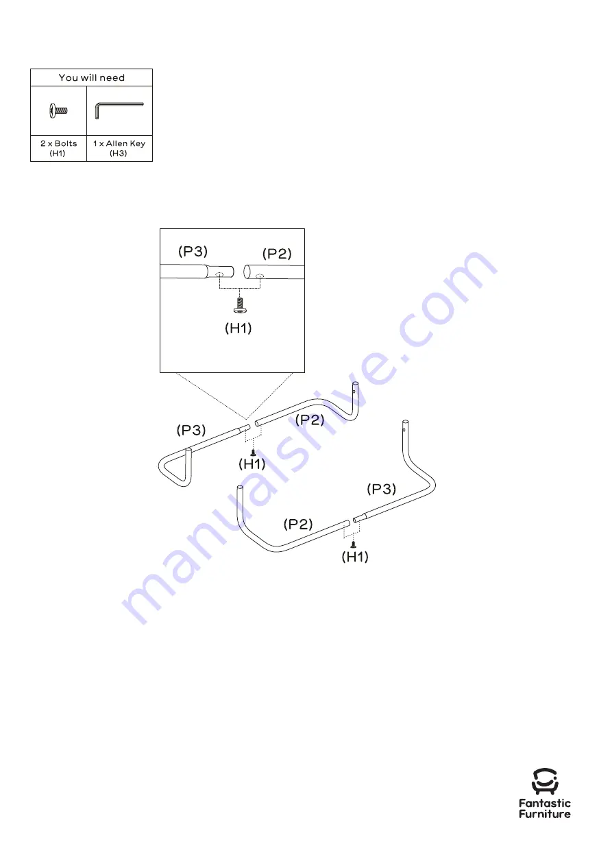 fantastic furniture Emmett Quick Start Manual Download Page 5