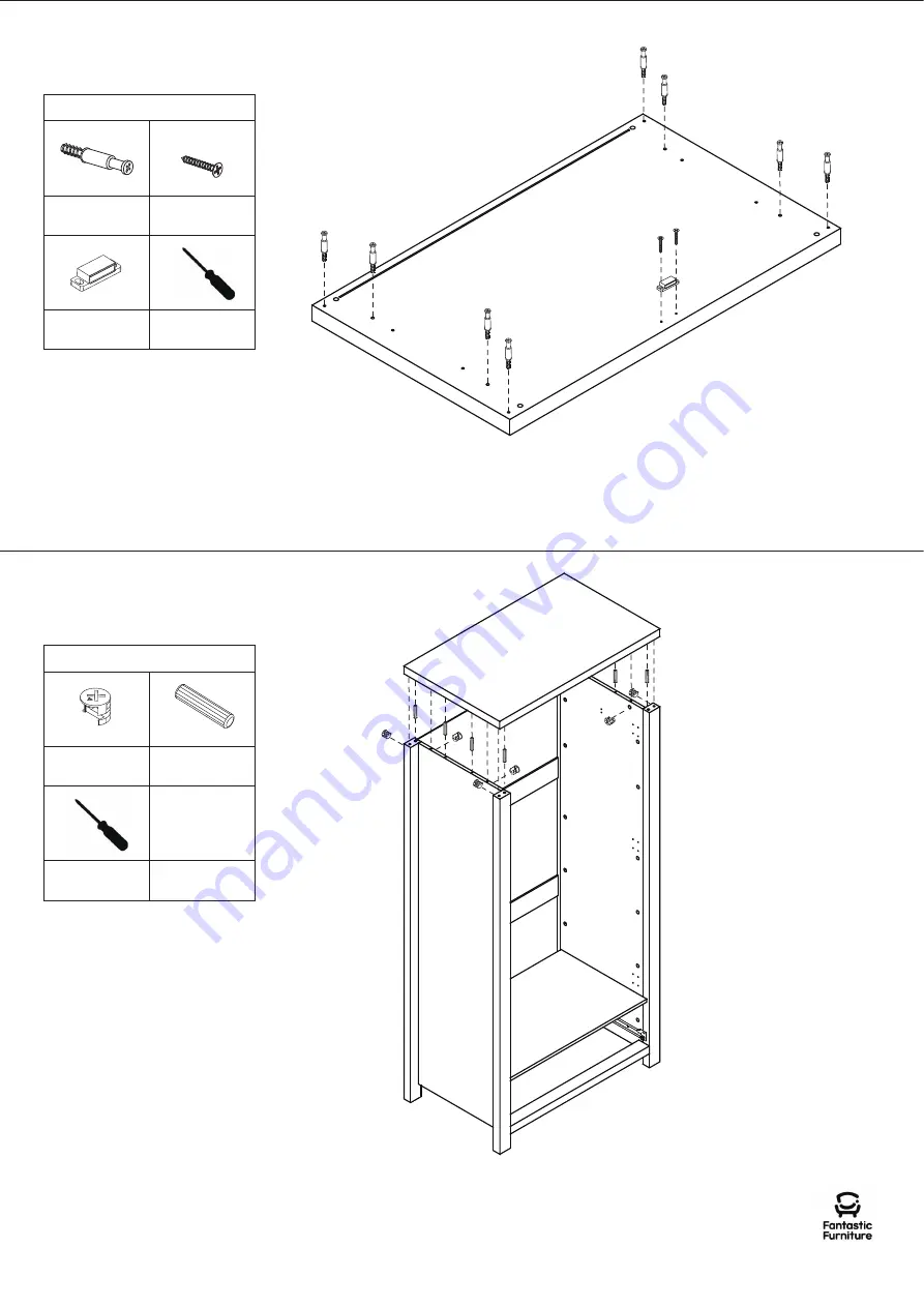 fantastic furniture Havana Robe 2 Door 1 Drawer Скачать руководство пользователя страница 9