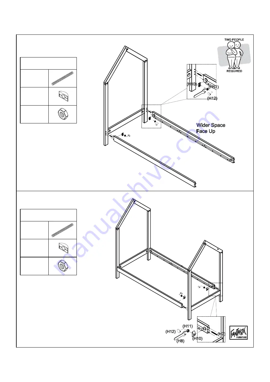 fantastic furniture House Single Bed Скачать руководство пользователя страница 7