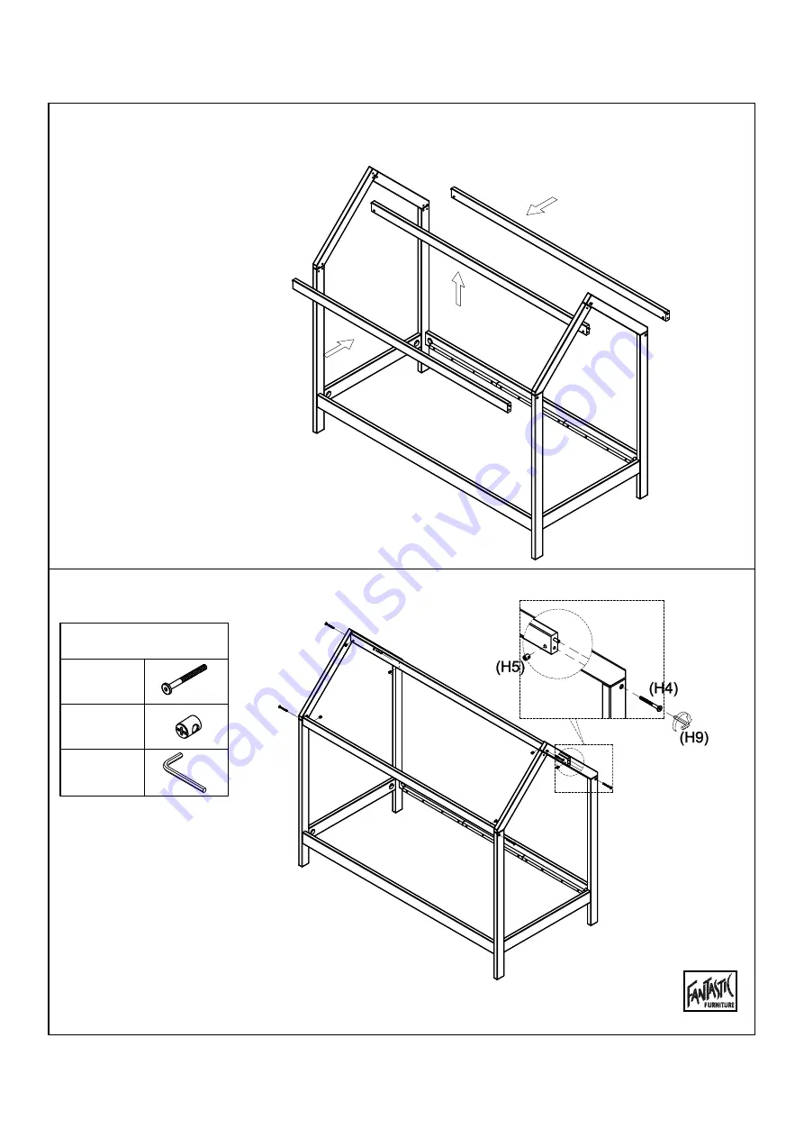 fantastic furniture House Single Bed Скачать руководство пользователя страница 8