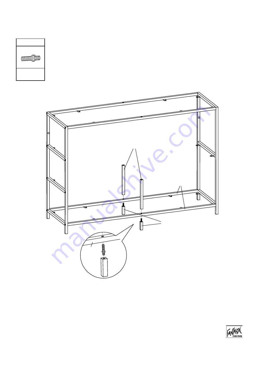 fantastic furniture Seaforth Bookcase lowline Скачать руководство пользователя страница 6