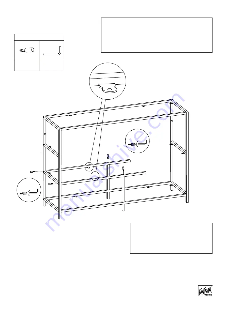 fantastic furniture Seaforth Bookcase lowline Скачать руководство пользователя страница 7