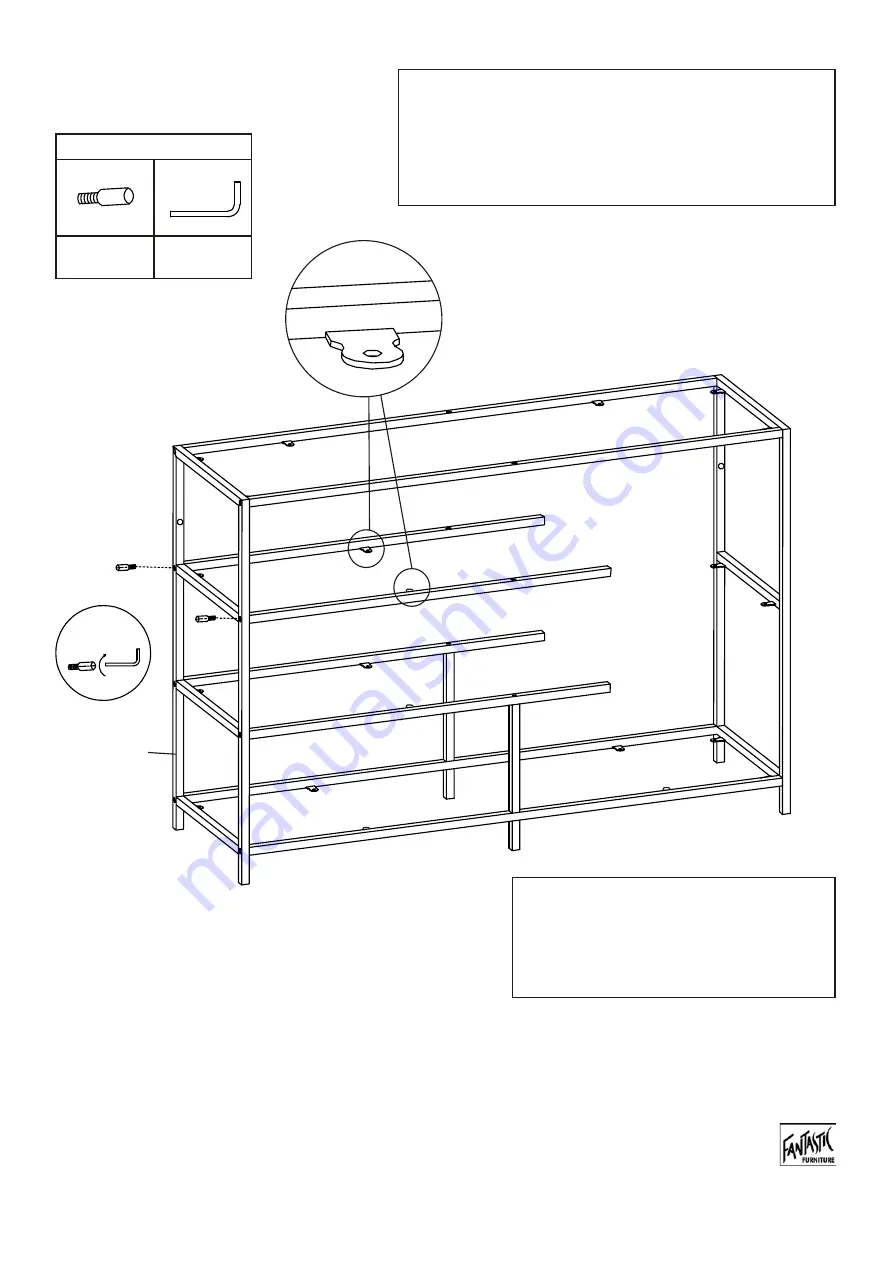 fantastic furniture Seaforth Bookcase lowline Скачать руководство пользователя страница 8