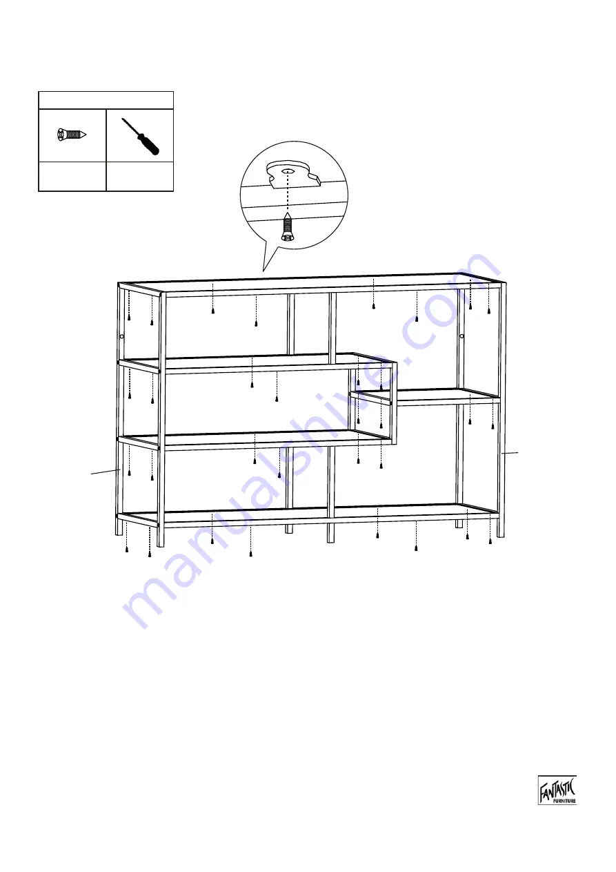 fantastic furniture Seaforth Bookcase lowline Скачать руководство пользователя страница 13