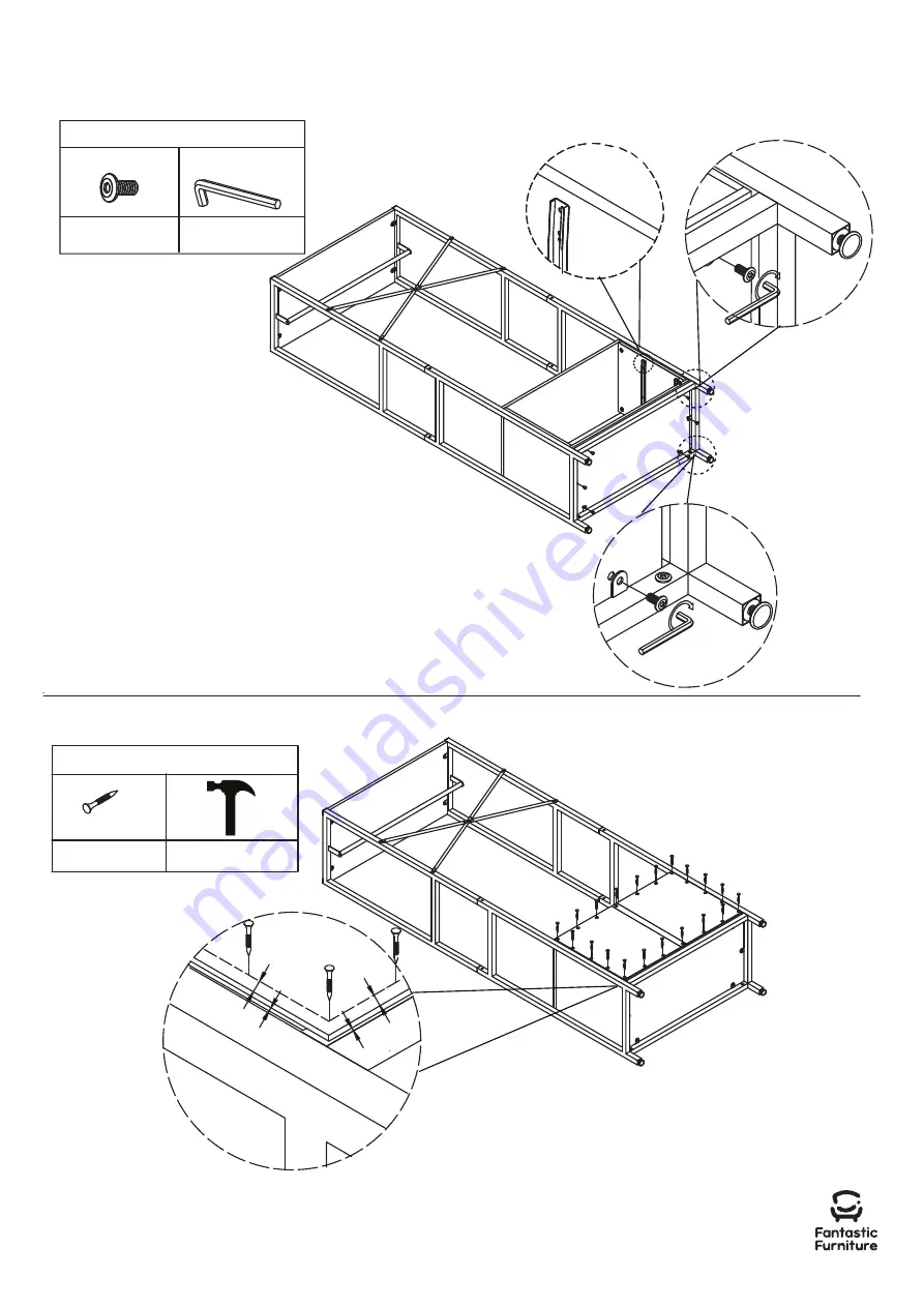 fantastic furniture Sonoma Clothes Rack 2 Drawer Скачать руководство пользователя страница 9