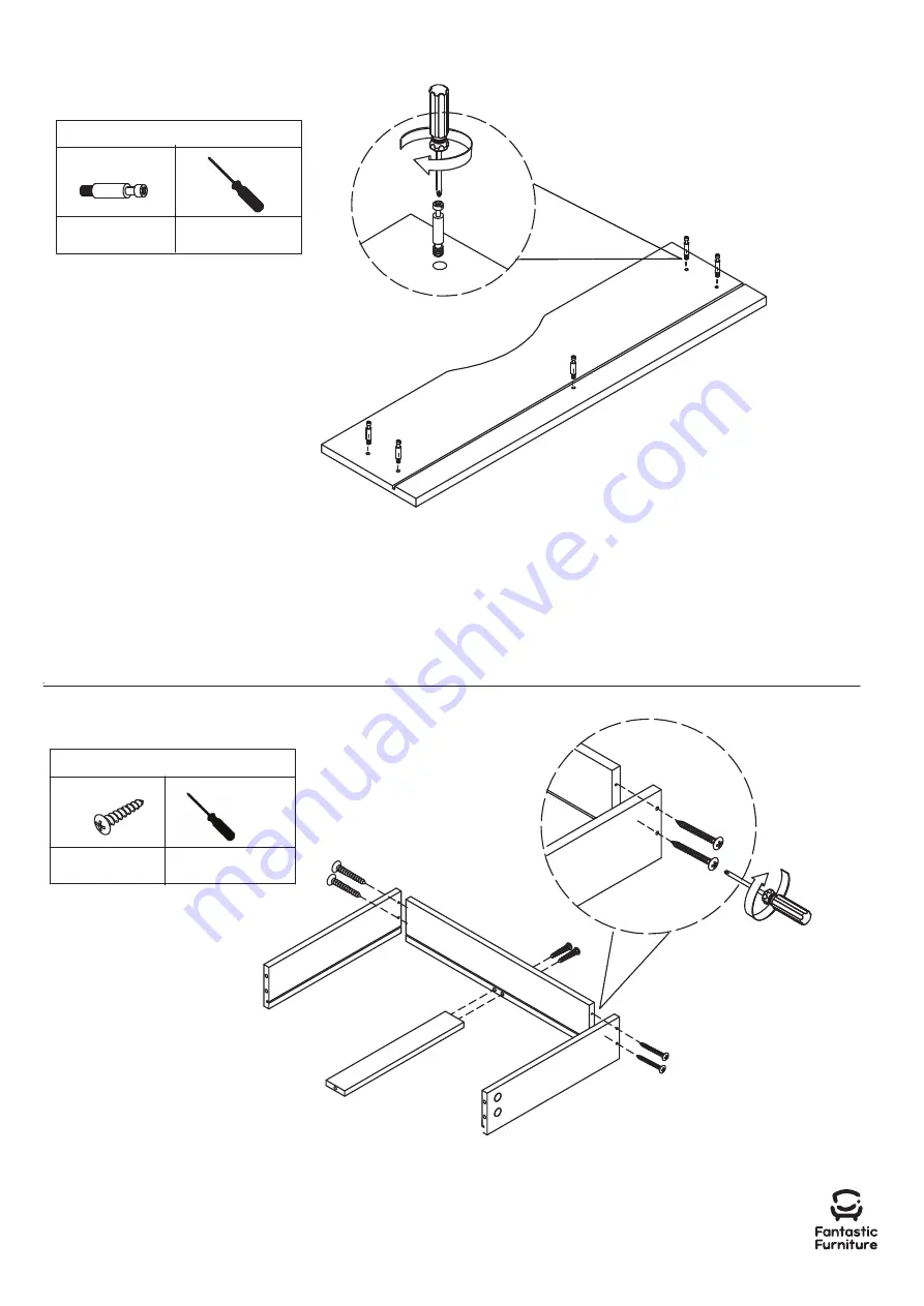 fantastic furniture Sonoma Clothes Rack 2 Drawer Скачать руководство пользователя страница 10