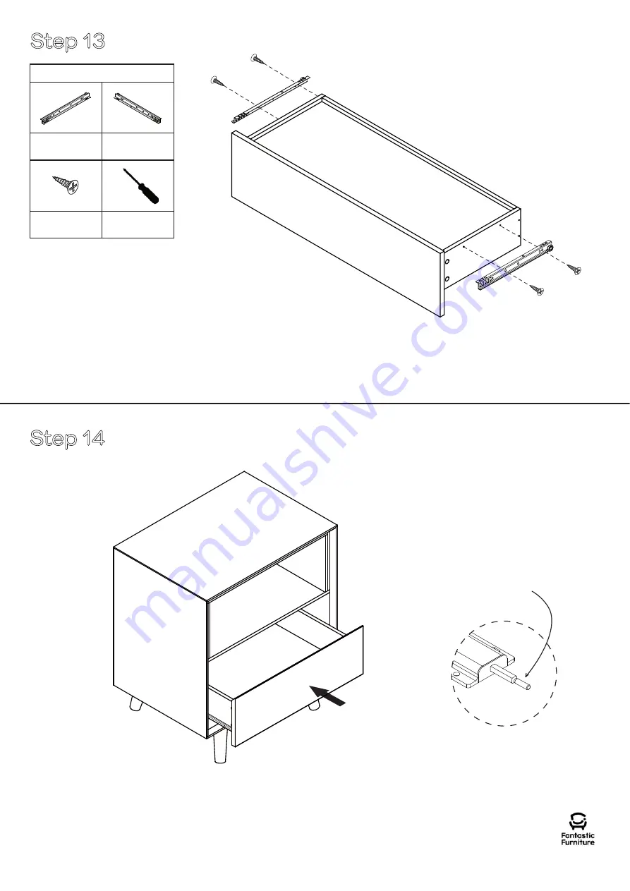 fantastic furniture STOCKHOLM LAMP TABLE Manual Download Page 11