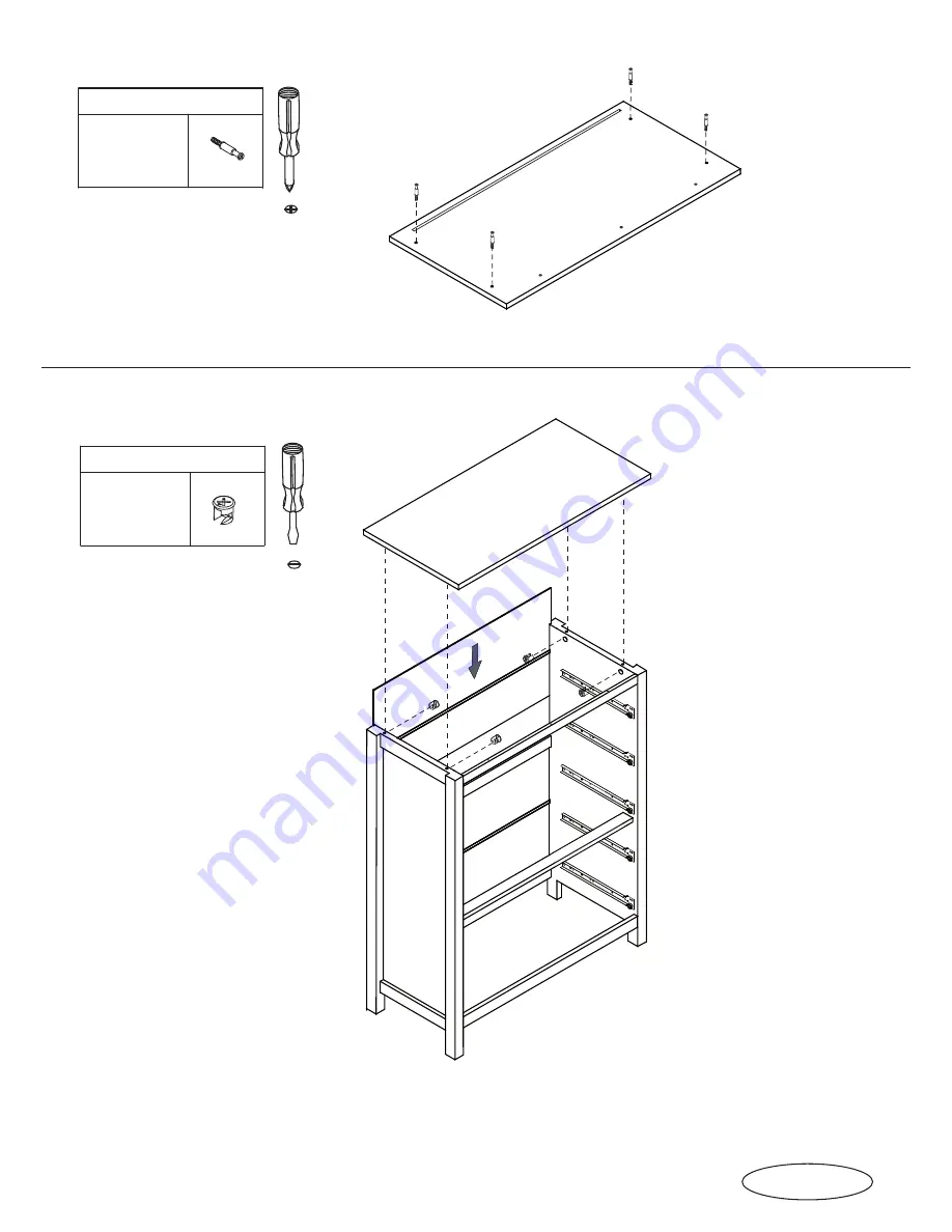 fantastic furniture TALLBOY 5 DRW Скачать руководство пользователя страница 7