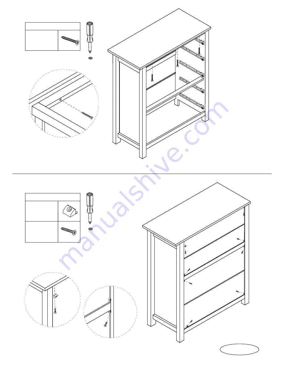 fantastic furniture TALLBOY 5 DRW Скачать руководство пользователя страница 8