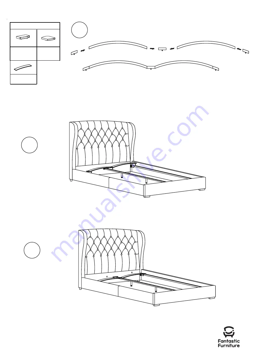 fantastic furniture Tiffany Manual Download Page 8