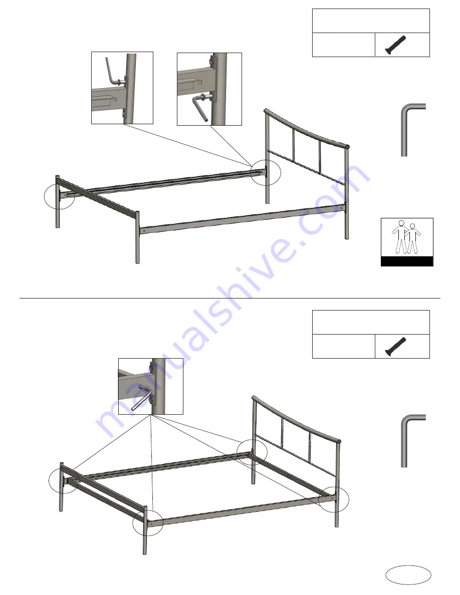 fantastic furniture TOKYO Assembly Instructions Manual Download Page 4