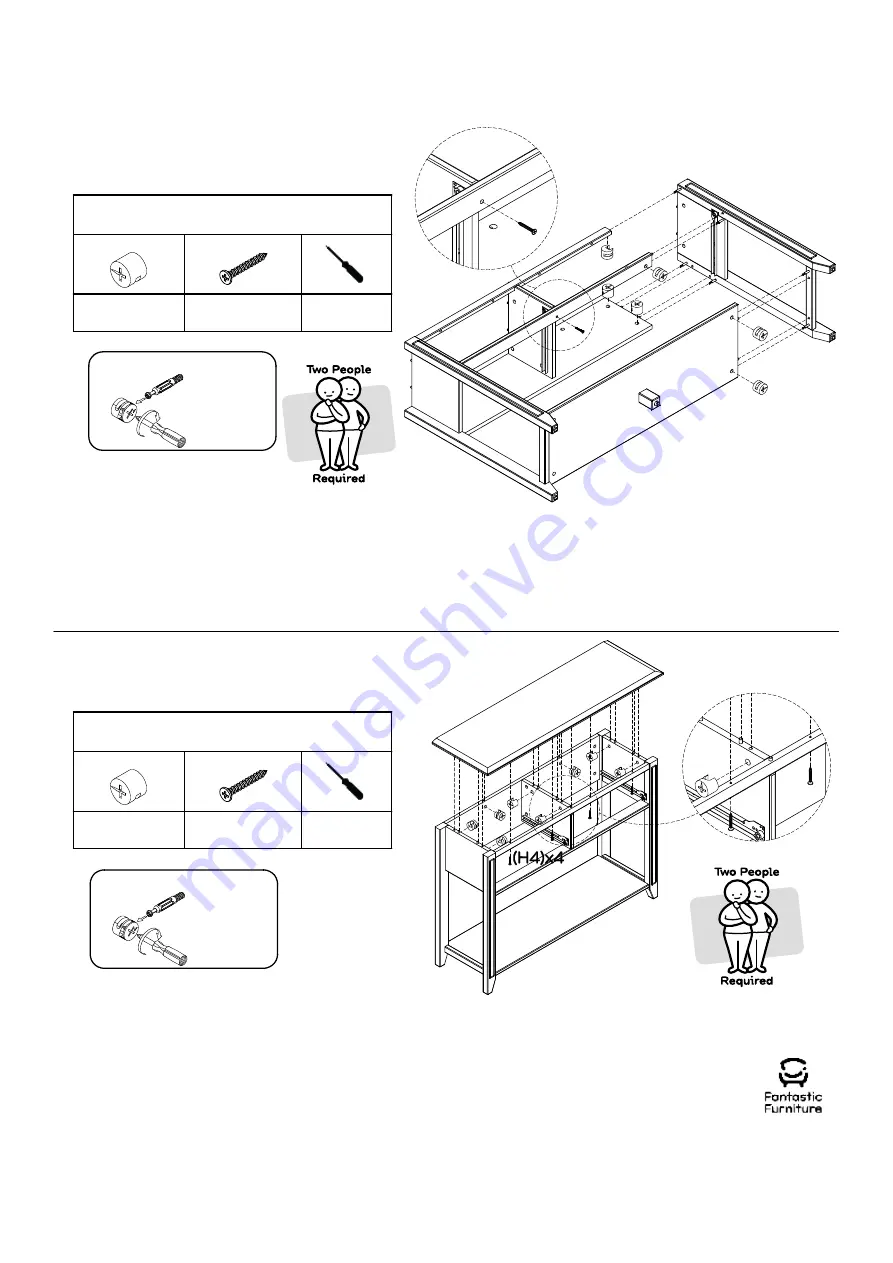 fantastic furniture Torkay Assembly Instructions Manual Download Page 11