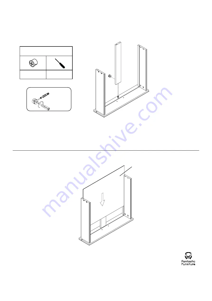 fantastic furniture Toronto Hall Table 2 Drawer Скачать руководство пользователя страница 13