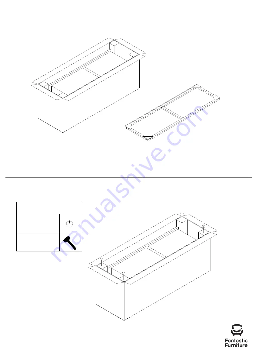 fantastic furniture TORONTO Lowline Medium 1400mm Скачать руководство пользователя страница 5