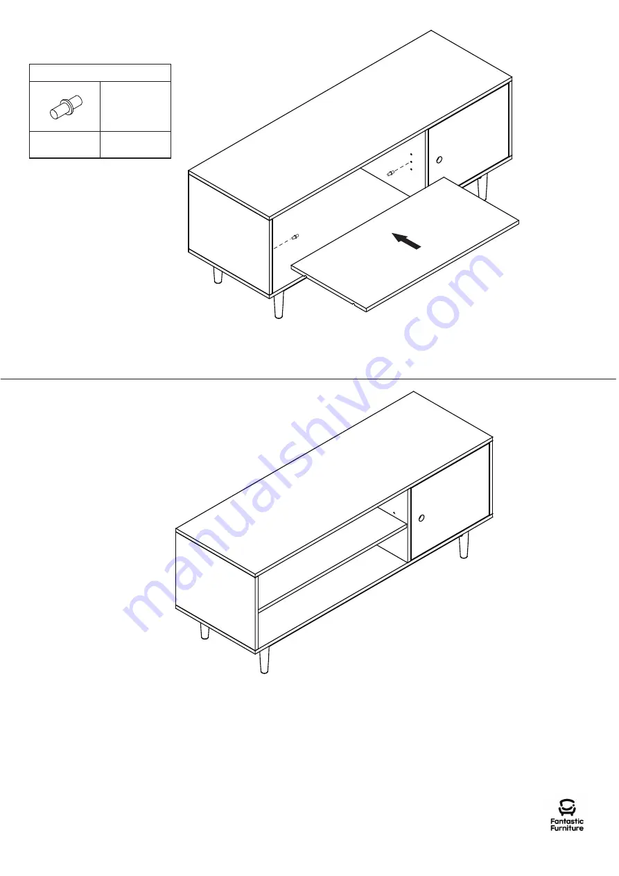 fantastic furniture Toto Lowline 1200mm Quick Start Manual Download Page 8