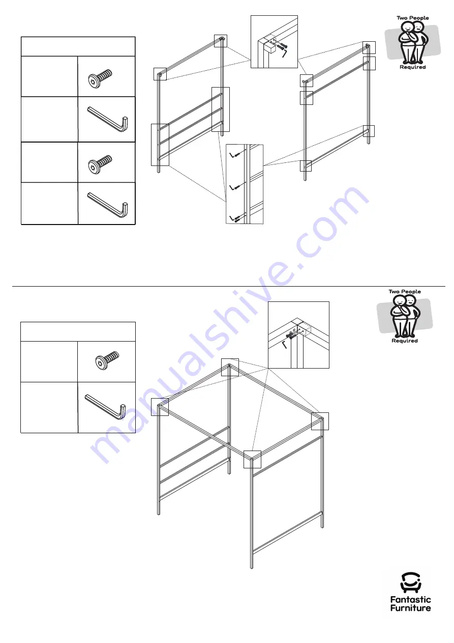 fantastic furniture Toulon Queen Скачать руководство пользователя страница 5