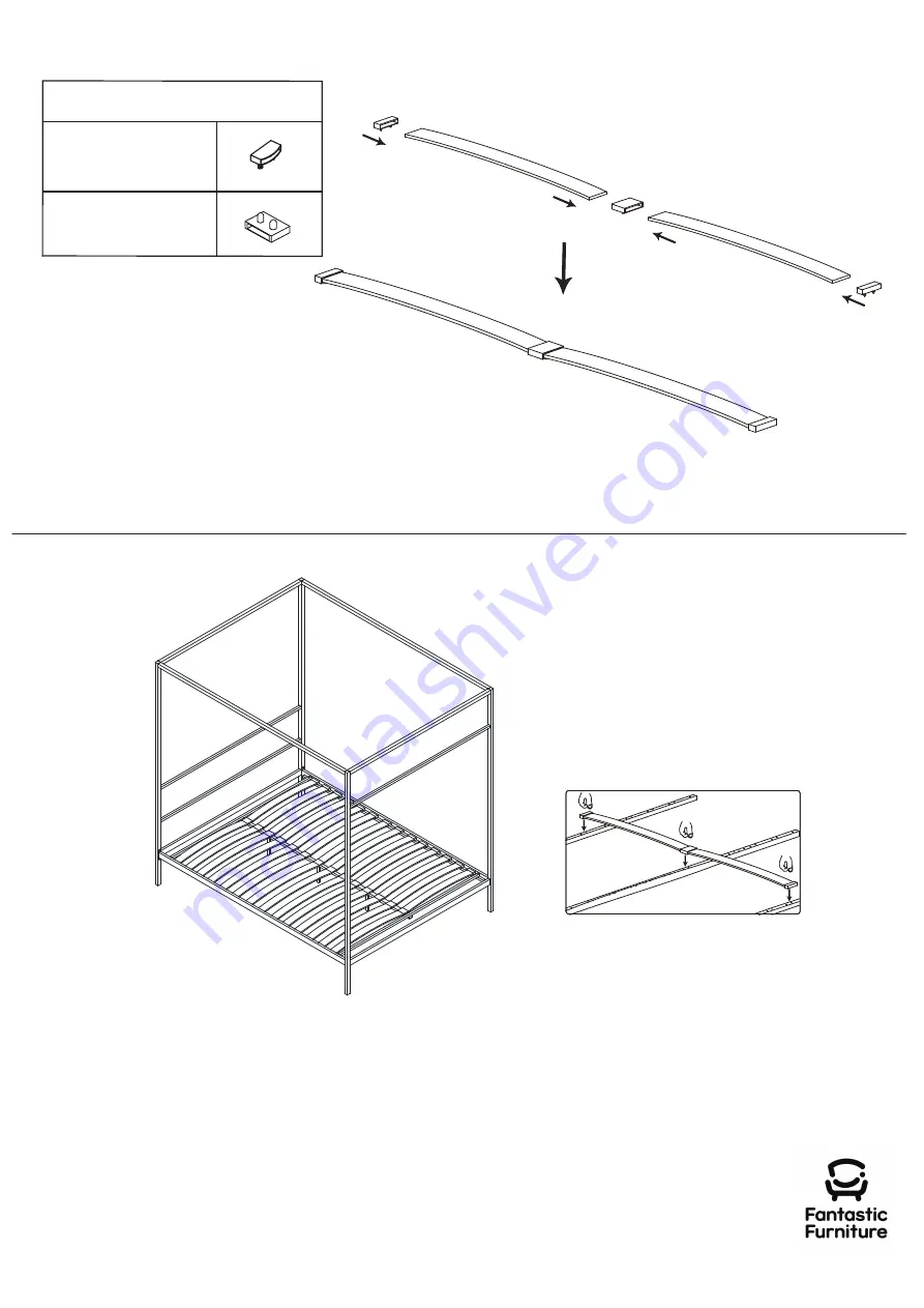 fantastic furniture Toulon Queen Manual Download Page 8