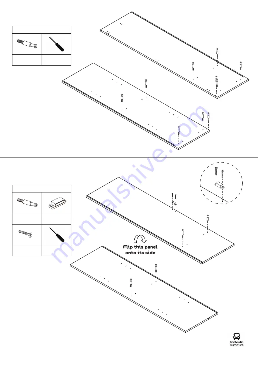 fantastic furniture Twilight Robe Assembly Instructions Manual Download Page 5