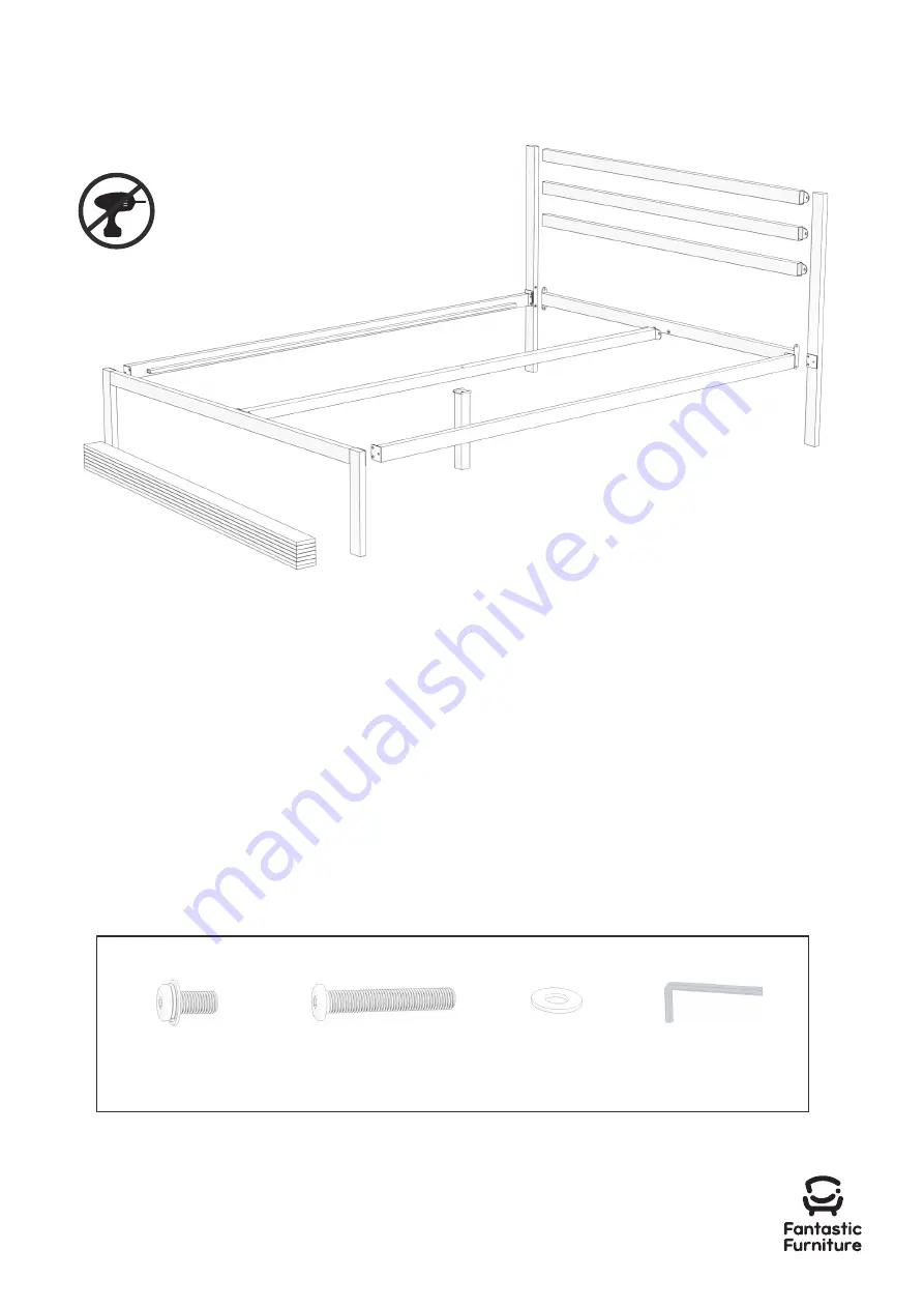 fantastic furniture Vane Bed White Скачать руководство пользователя страница 4