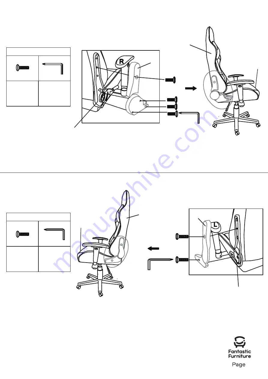 fantastic furniture VENTURA Manual Download Page 8