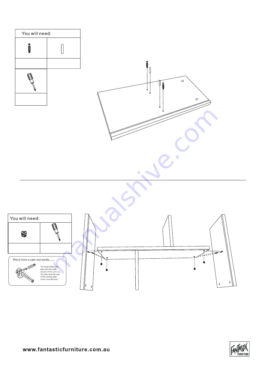 fantastic furniture VERONA LOWLINE Manual Download Page 6