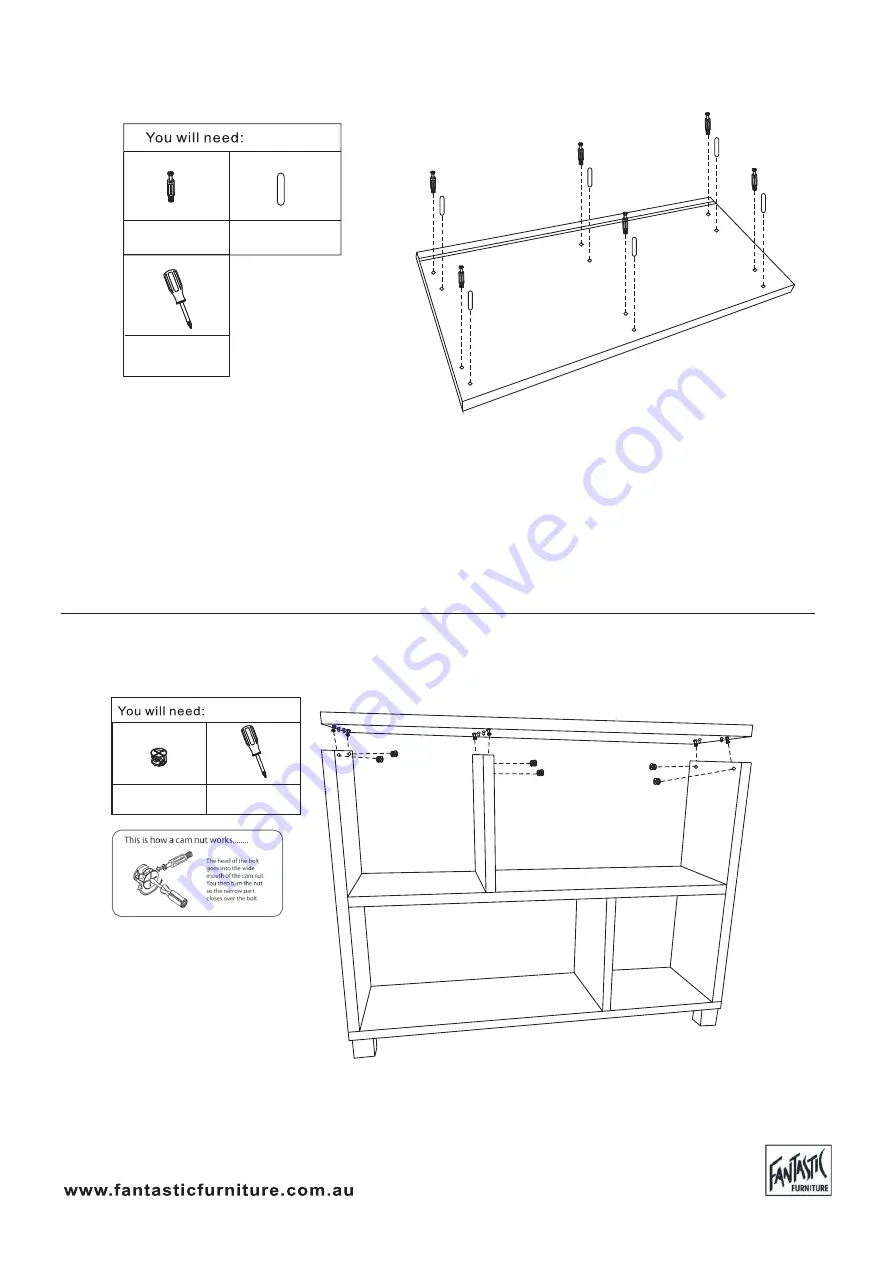 fantastic furniture VERONA LOWLINE Manual Download Page 9