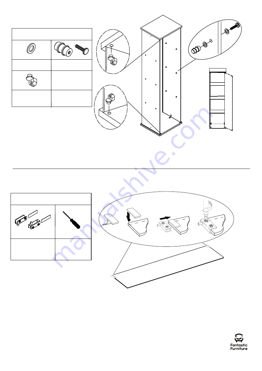 fantastic furniture Vision Display Cabinet MK2 Скачать руководство пользователя страница 9