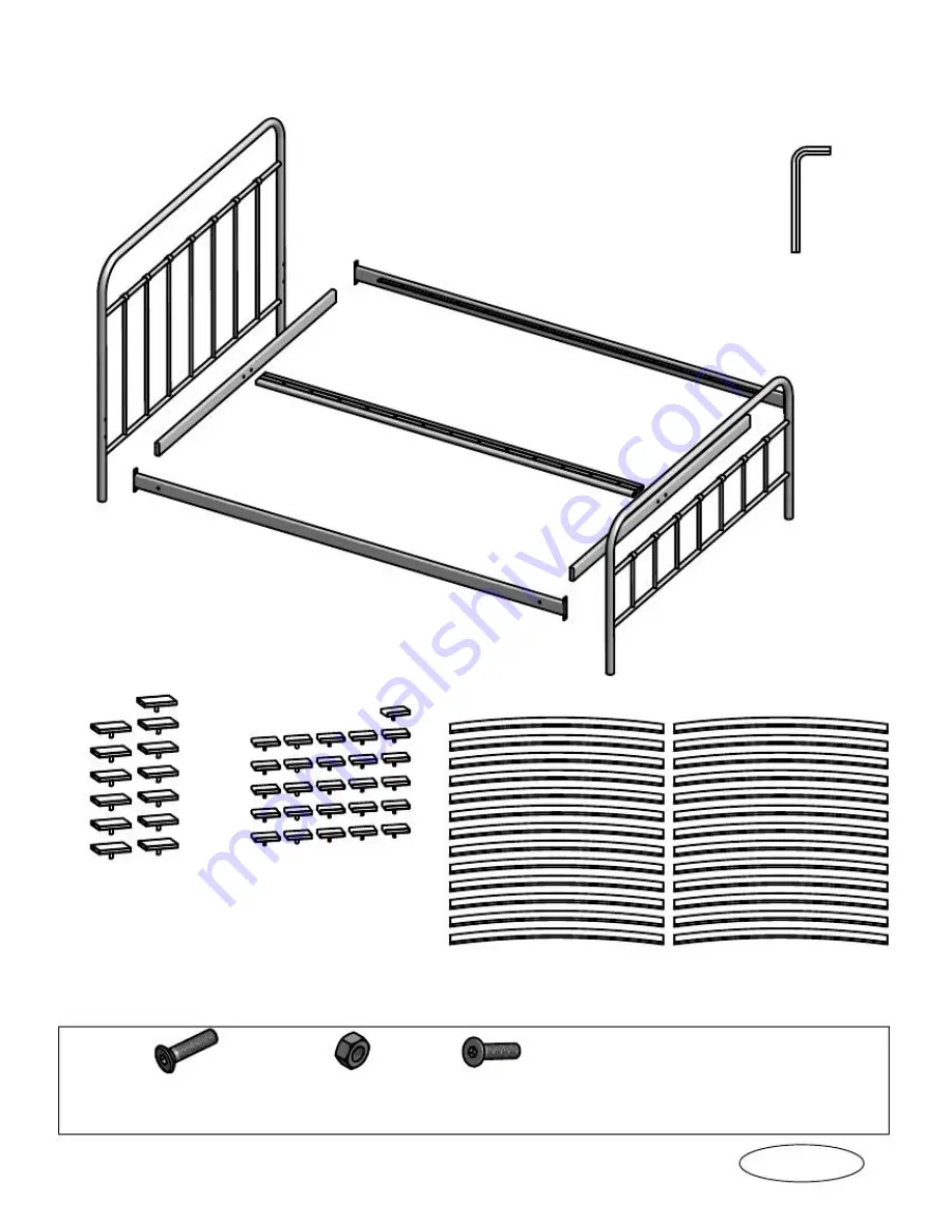 fantastic furniture WILLOW BED DOUBLE Скачать руководство пользователя страница 2