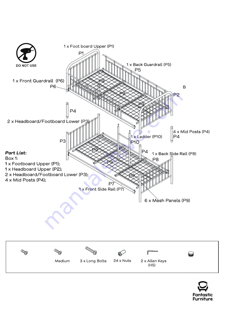 fantastic furniture Willow MK2 Manual Download Page 4