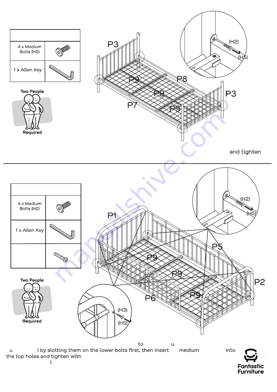 fantastic furniture Willow MK2 Скачать руководство пользователя страница 7