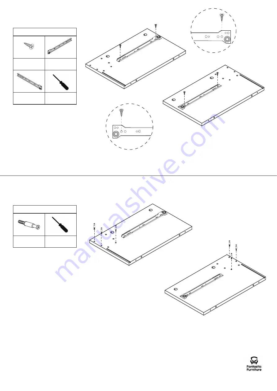 fantastic furniture Yarra Bedside With USB HUB Скачать руководство пользователя страница 5