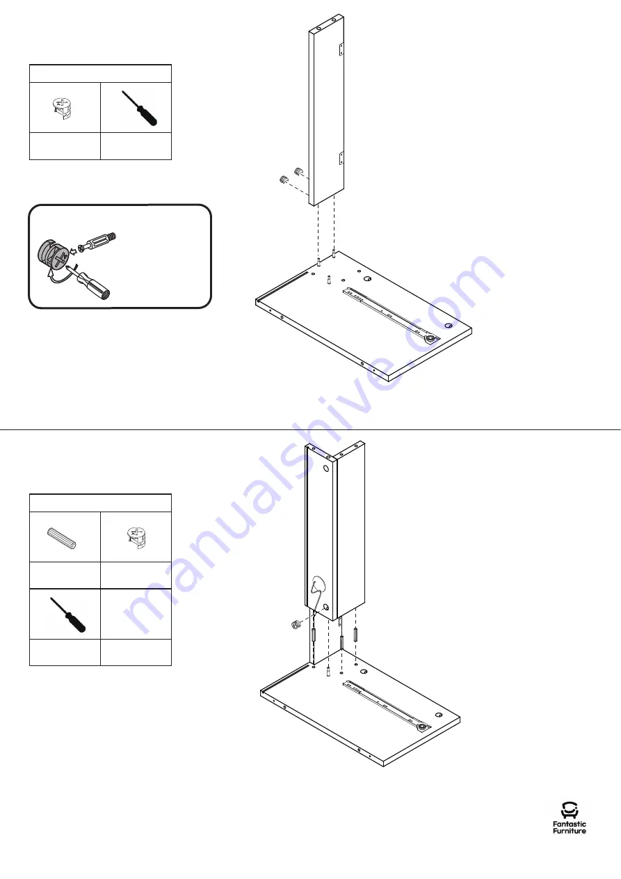 fantastic furniture Yarra Bedside With USB HUB Скачать руководство пользователя страница 7