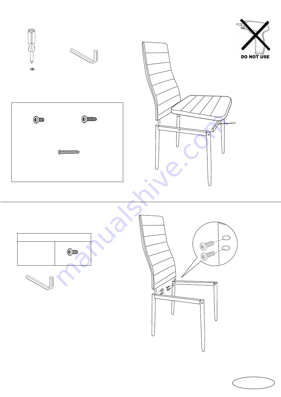 fantastic furniture ZARA 1STR Assembly Lnstructions Download Page 3