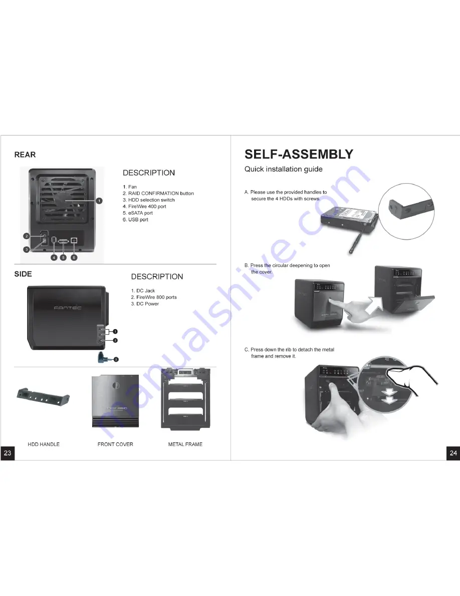 Fantec QB-35RFE User Manual Download Page 14