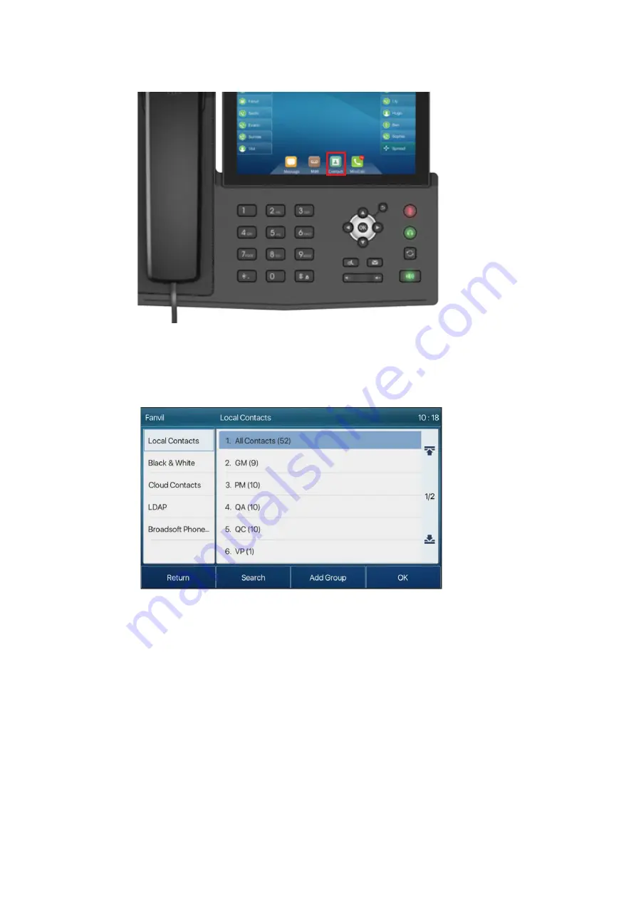 Fanvil GXP 2130 User Manual Download Page 19