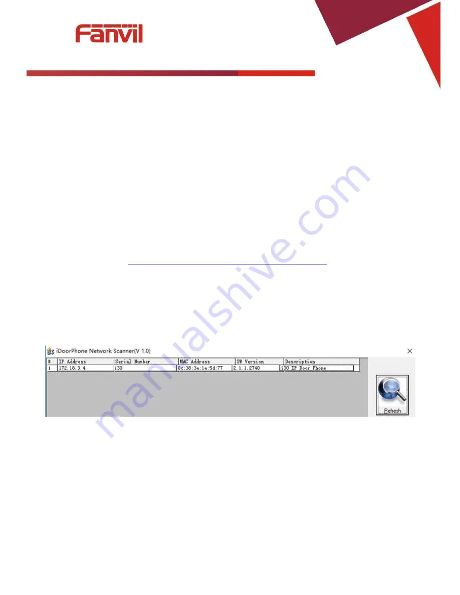 Fanvil i30 User Manual Download Page 10