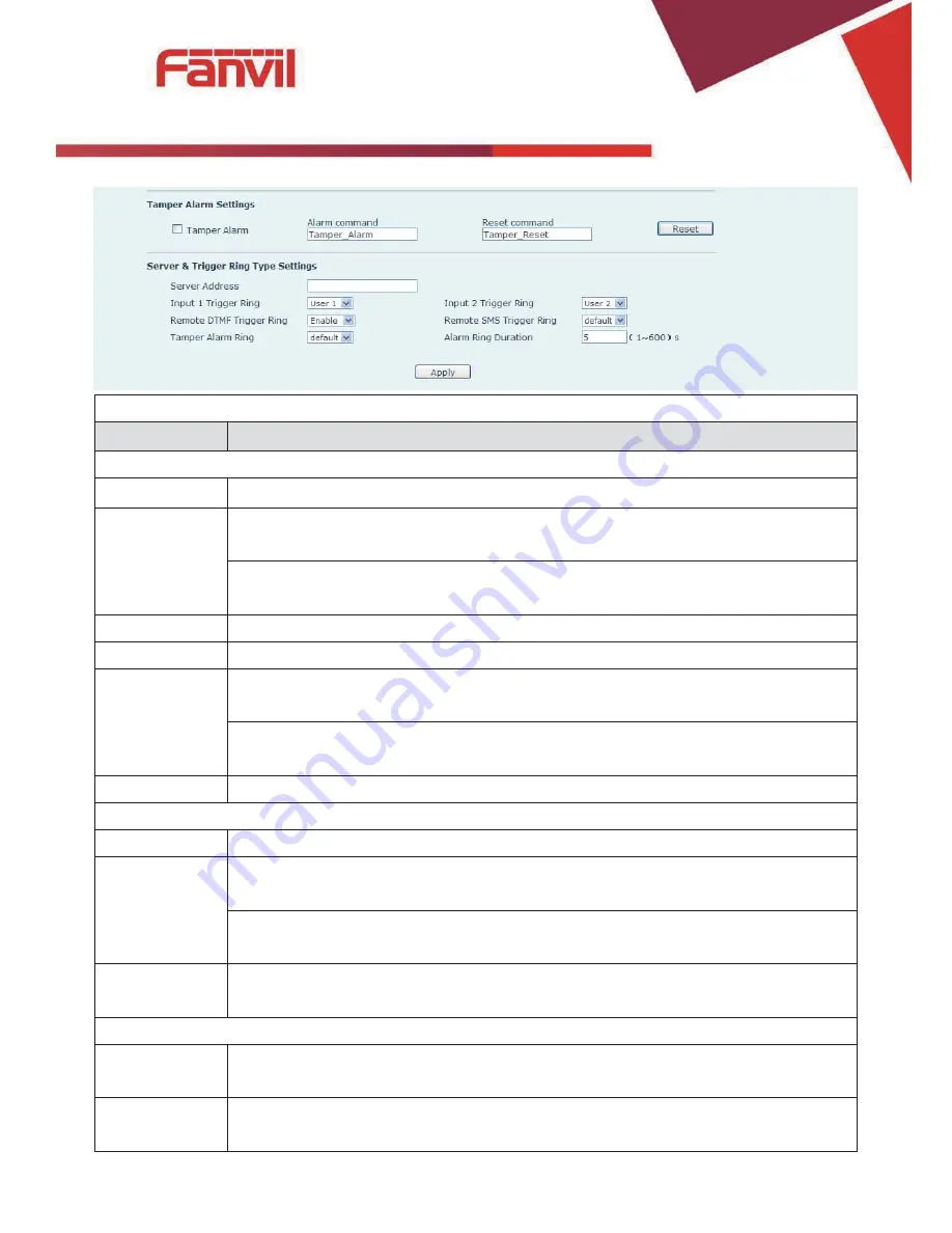 Fanvil i31 User Manual Download Page 35