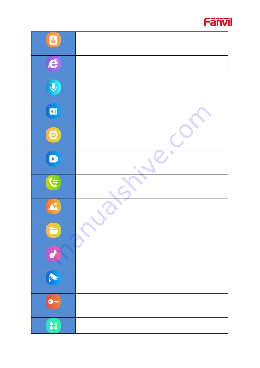 Fanvil i55A User Manual Download Page 23