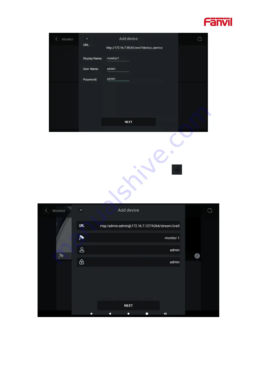 Fanvil i55A User Manual Download Page 42