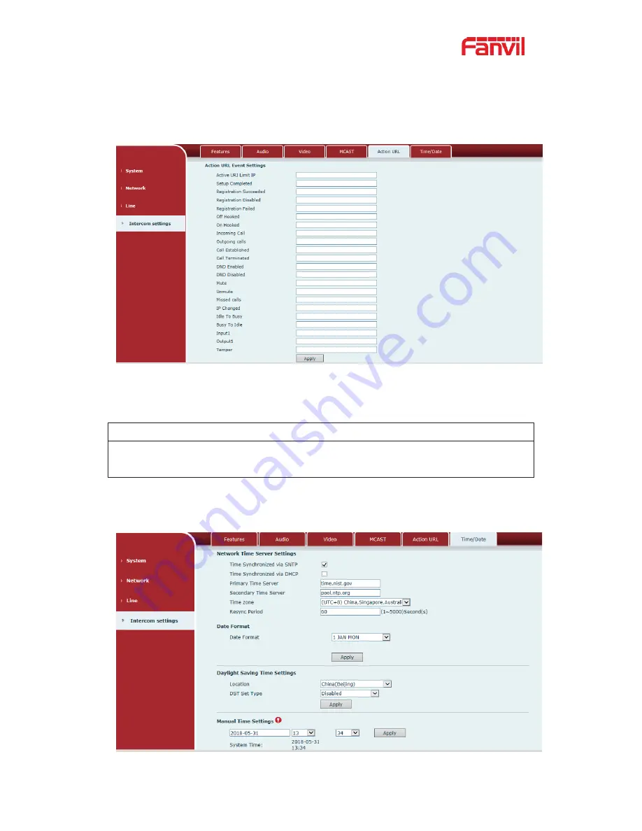 Fanvil iW30 User Manual Download Page 41