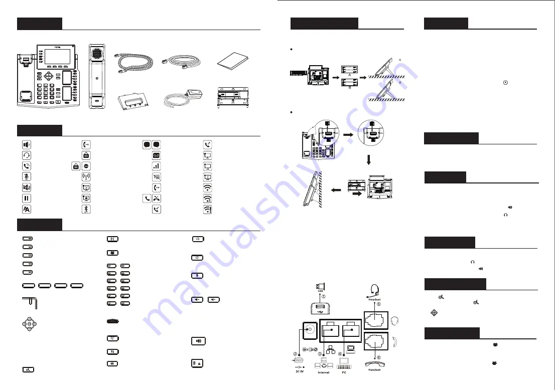 Fanvil X6U Quick Installation Manual Download Page 2