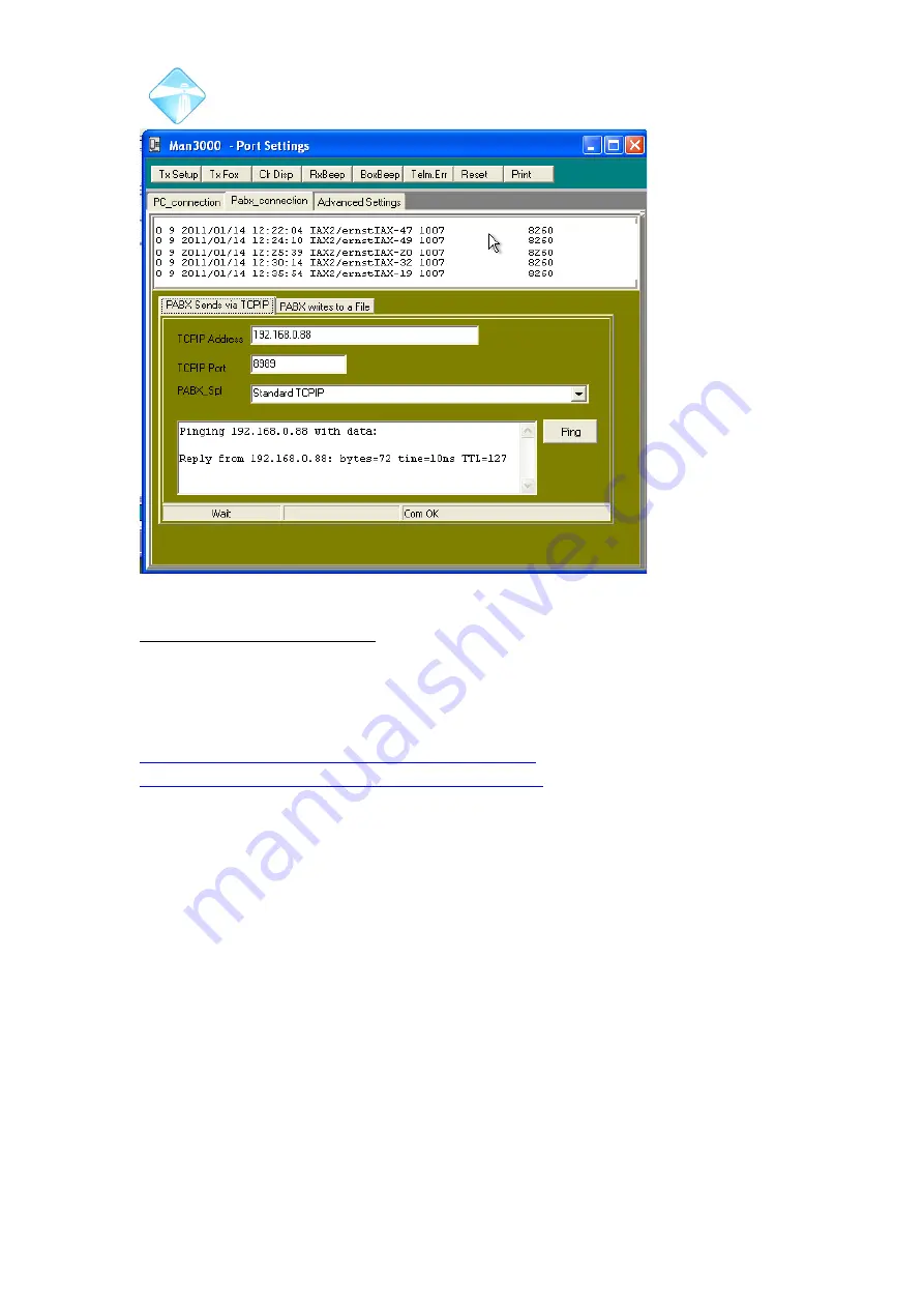 Far south networks Com.X Administrator'S Manual Download Page 191