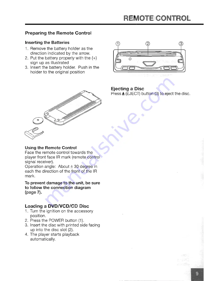 Farenheit DVD-34 Owner'S Manual Download Page 9