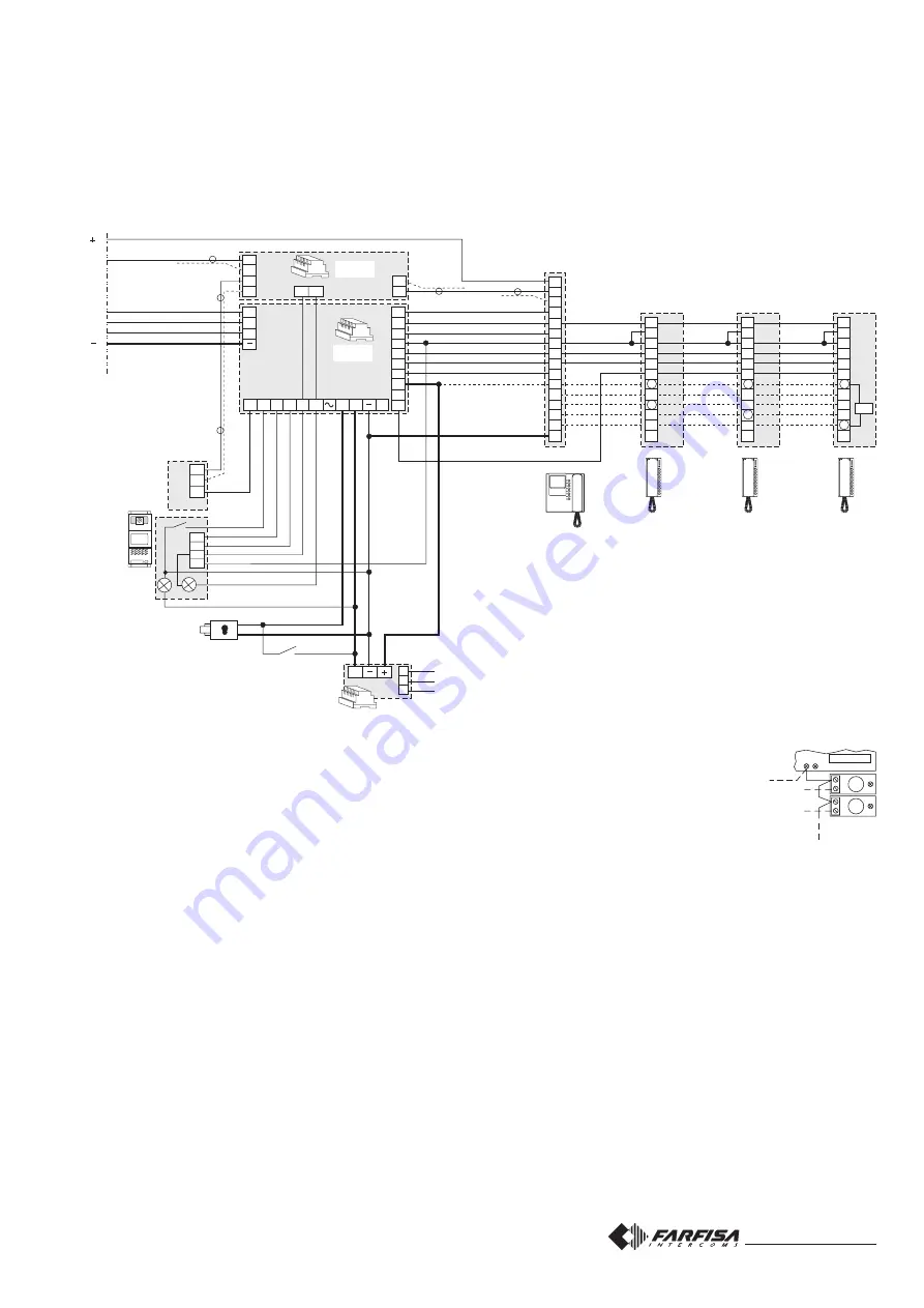 FARFISA INTERCOMS 4230 Manual Download Page 6