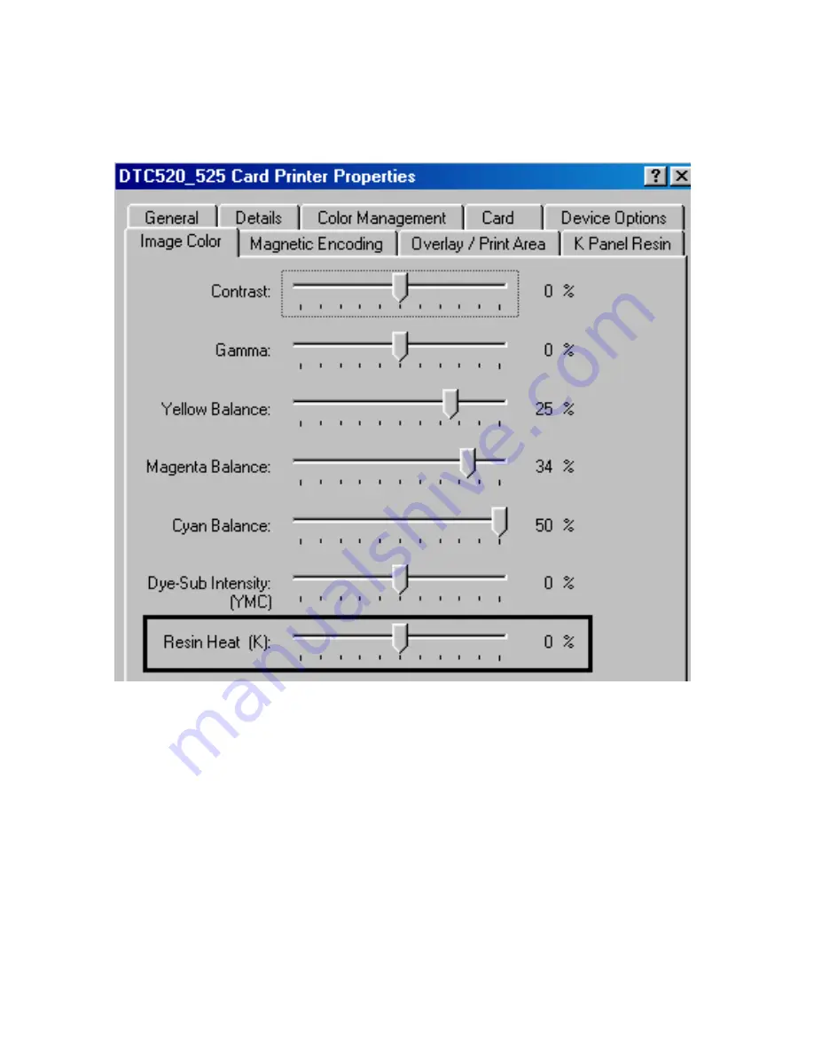 FARGO electronics DTC510 User Manual Download Page 125