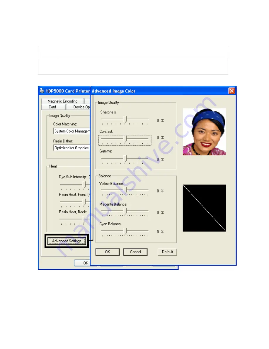 FARGO electronics HDP5000 dual-side User Manual Download Page 250