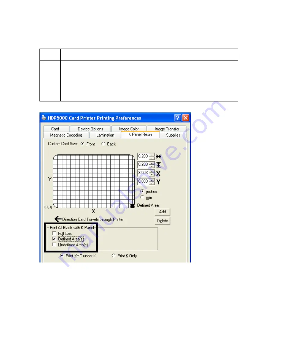 FARGO electronics HDP5000 dual-side User Manual Download Page 300