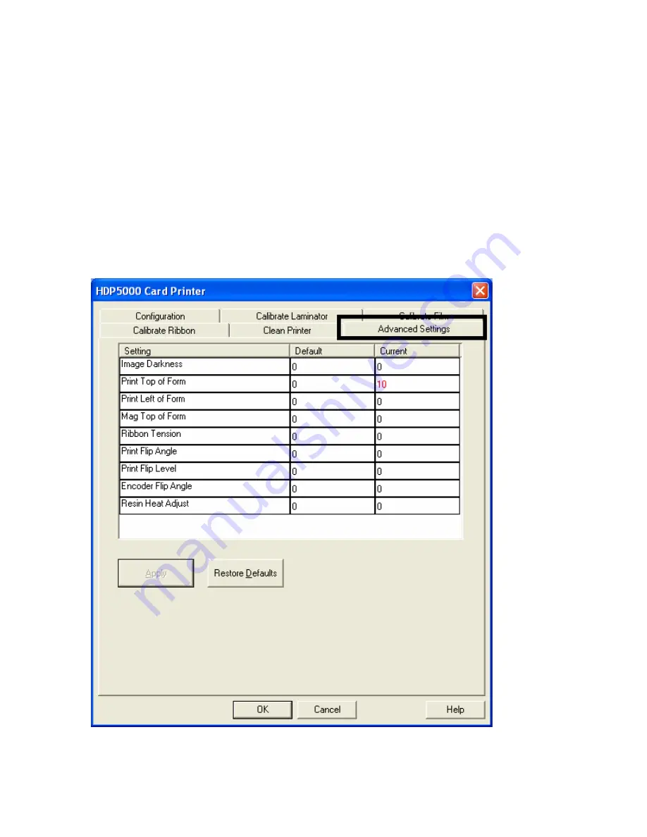 FARGO electronics HDP5000 dual-side User Manual Download Page 323