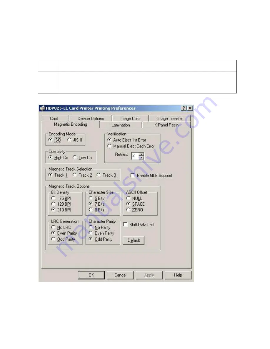 FARGO electronics HDP820 Скачать руководство пользователя страница 232