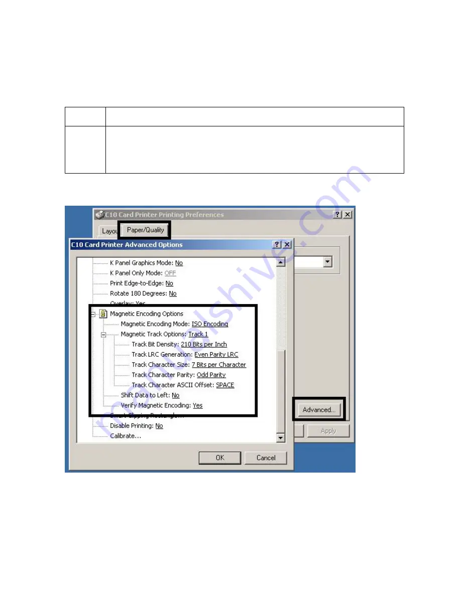 FARGO electronics PERSONA C10 Service Service Manual Download Page 70